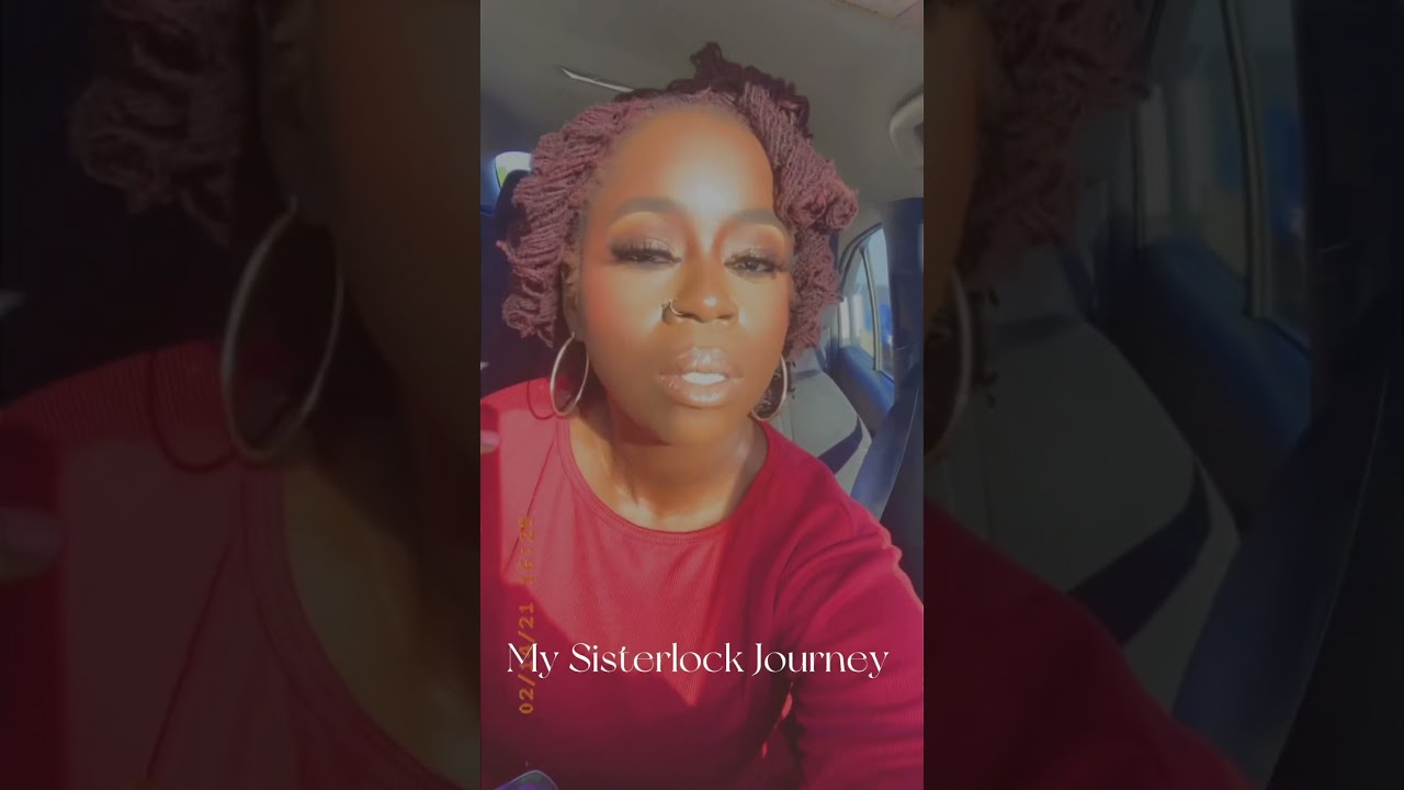 My sisterlock journey!!😍💕 #throwback #locs #sisterlock #sisterlockjourney