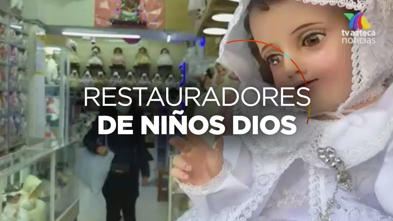 2 de febrero: Restauradores de Niños Dios en el Centro Histórico de la CDMX