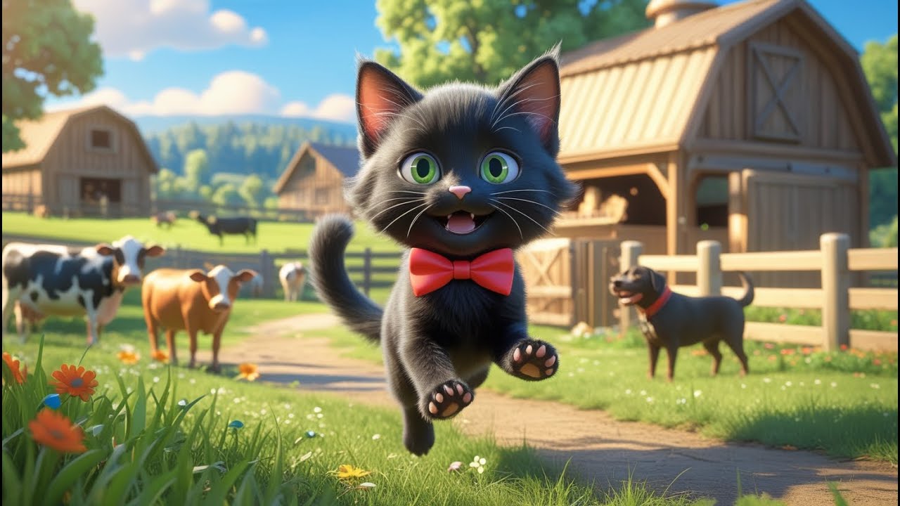 The funny adventures of a kitten named Murrchik