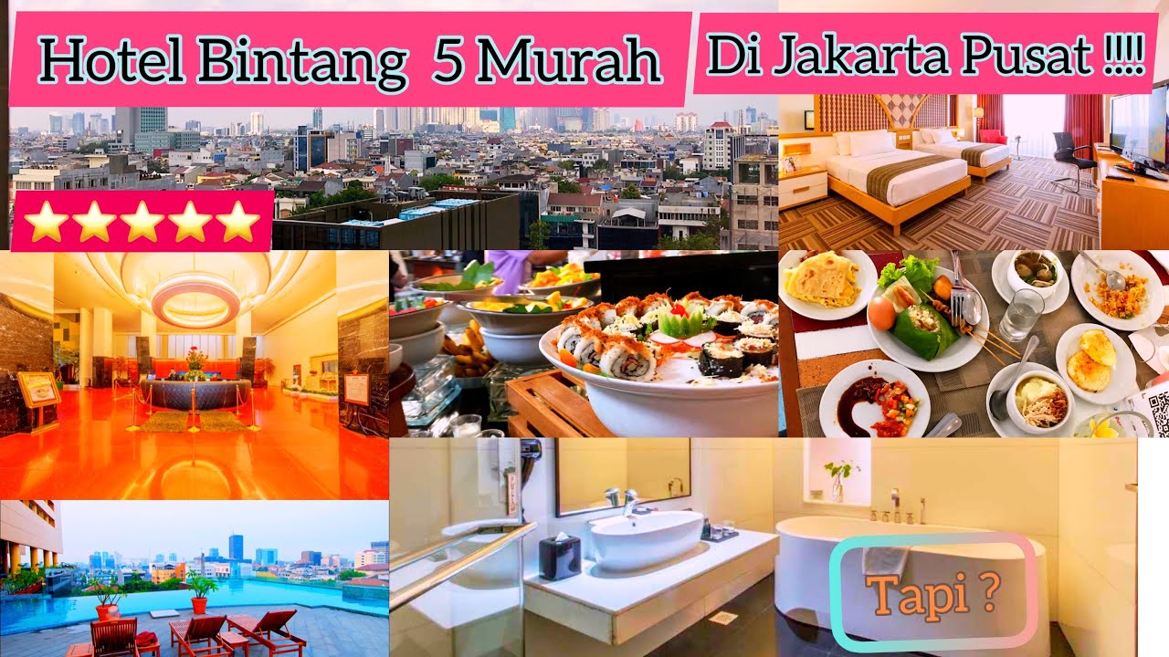 Nyobain Hotel Bintang 5 murah di Jakarta Pusat | Merlynn Park Hotel jakarta Pusat #jakarta #review..