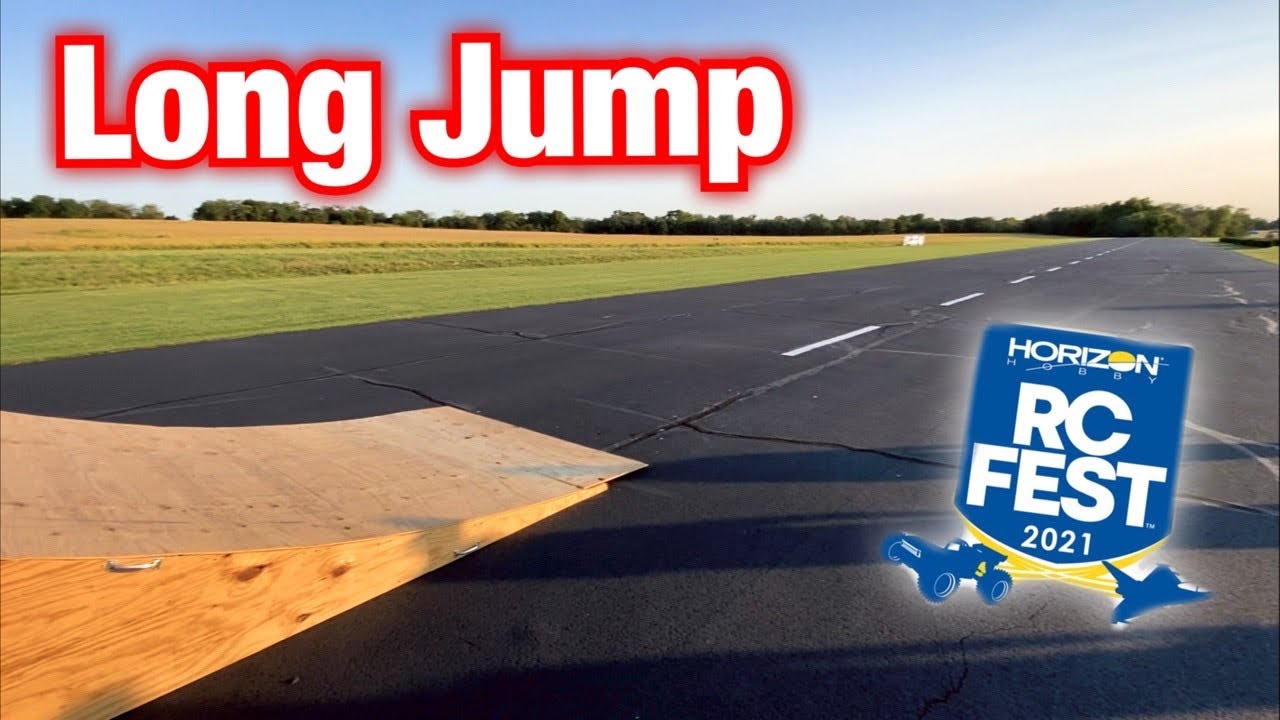 Horizon Hobby RC Fest 2021 Long Jump competition. We sent it BIG!