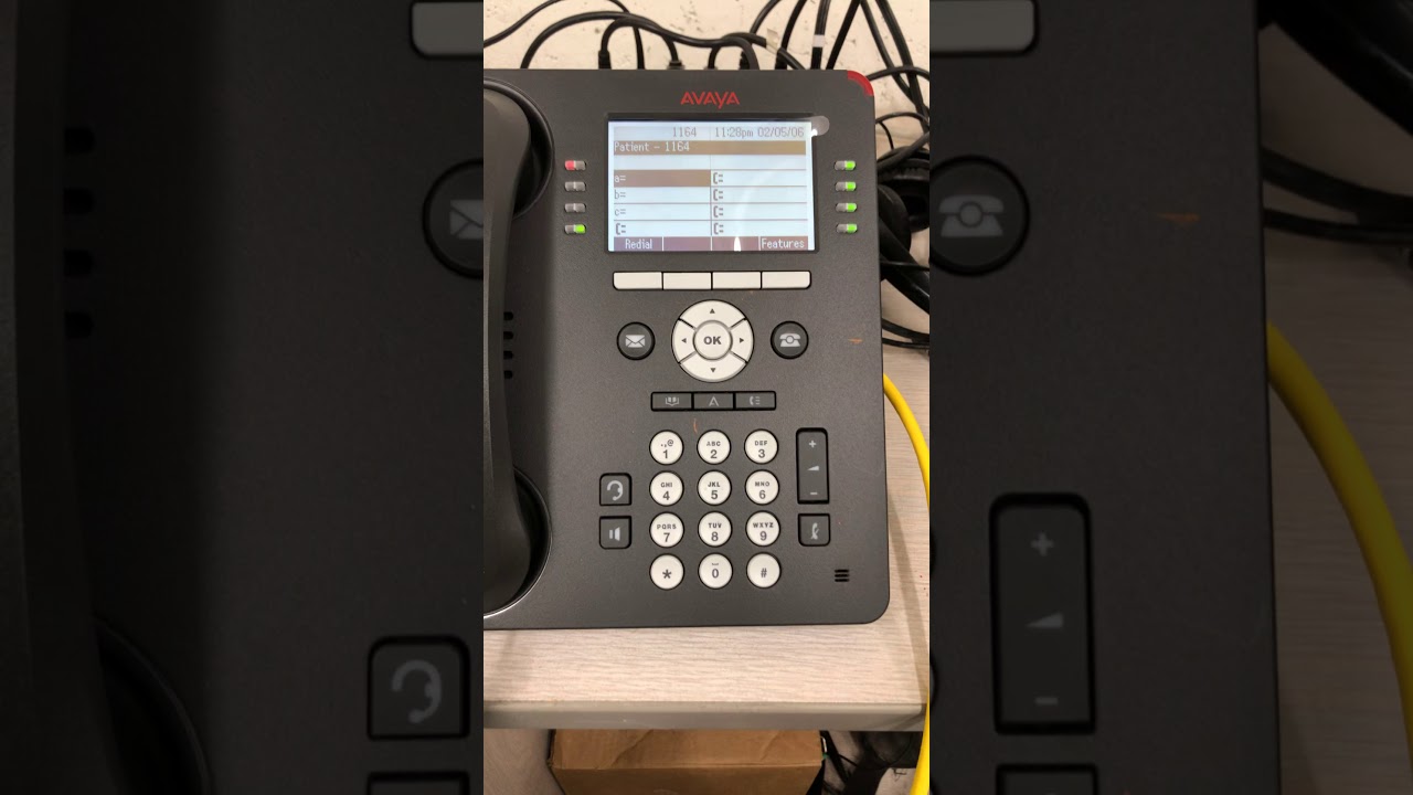 Program button on Avaya IP Office 9508 phone