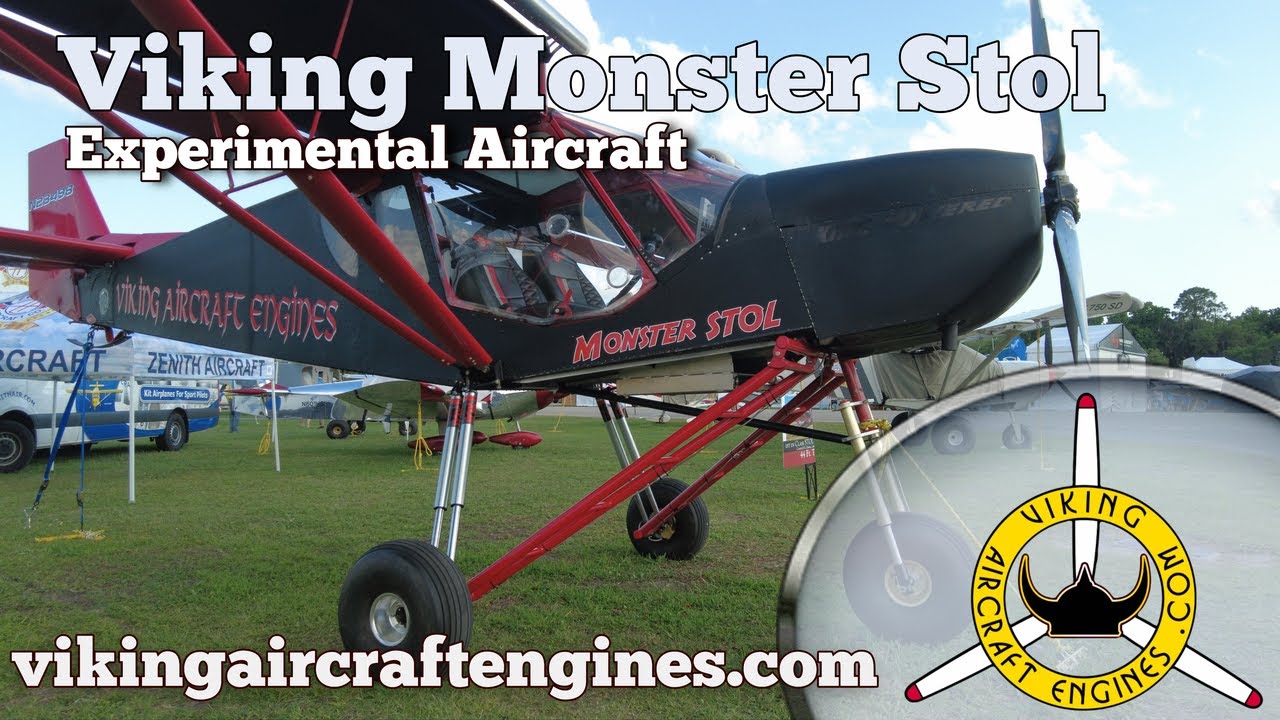 Двигатели Viking Aircraft Engines Monster STOL Experimental Aircraft