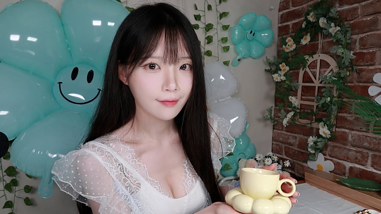 ASMR(Sub✔)Отдохните в Summer Maid Cafe