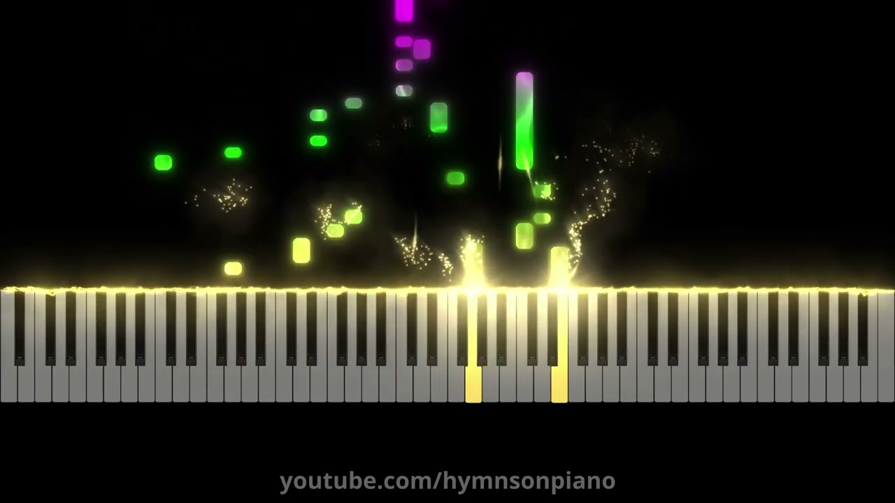 I Have Decided to Follow Jesus (Piano Visualizer)