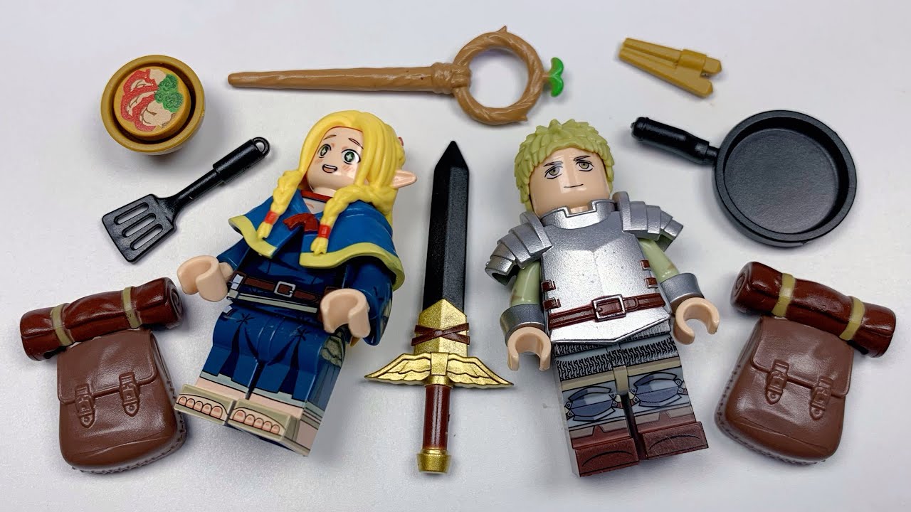 LEGO Delicious in Dungeon | Laios Touden | Marcille Donato | Unofficial Minifigures