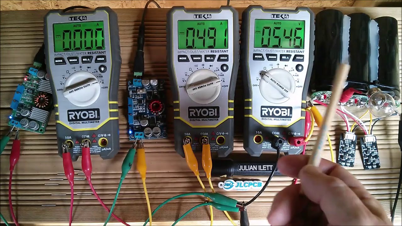 Buck Boost Converters in Parallel - Supercapacitor Charging