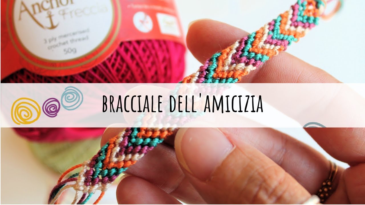 Come fare un braccialetto dell'amicizia - Tutorial