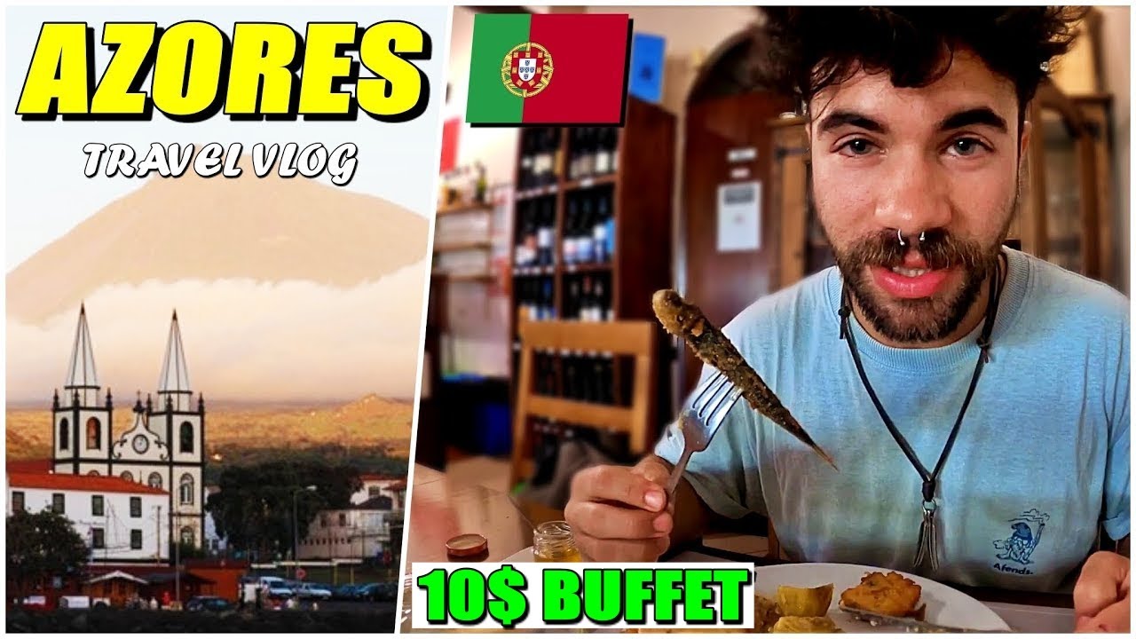 10&euro; BUFFET Portuguese Food in Pico, Azores 🇵🇹