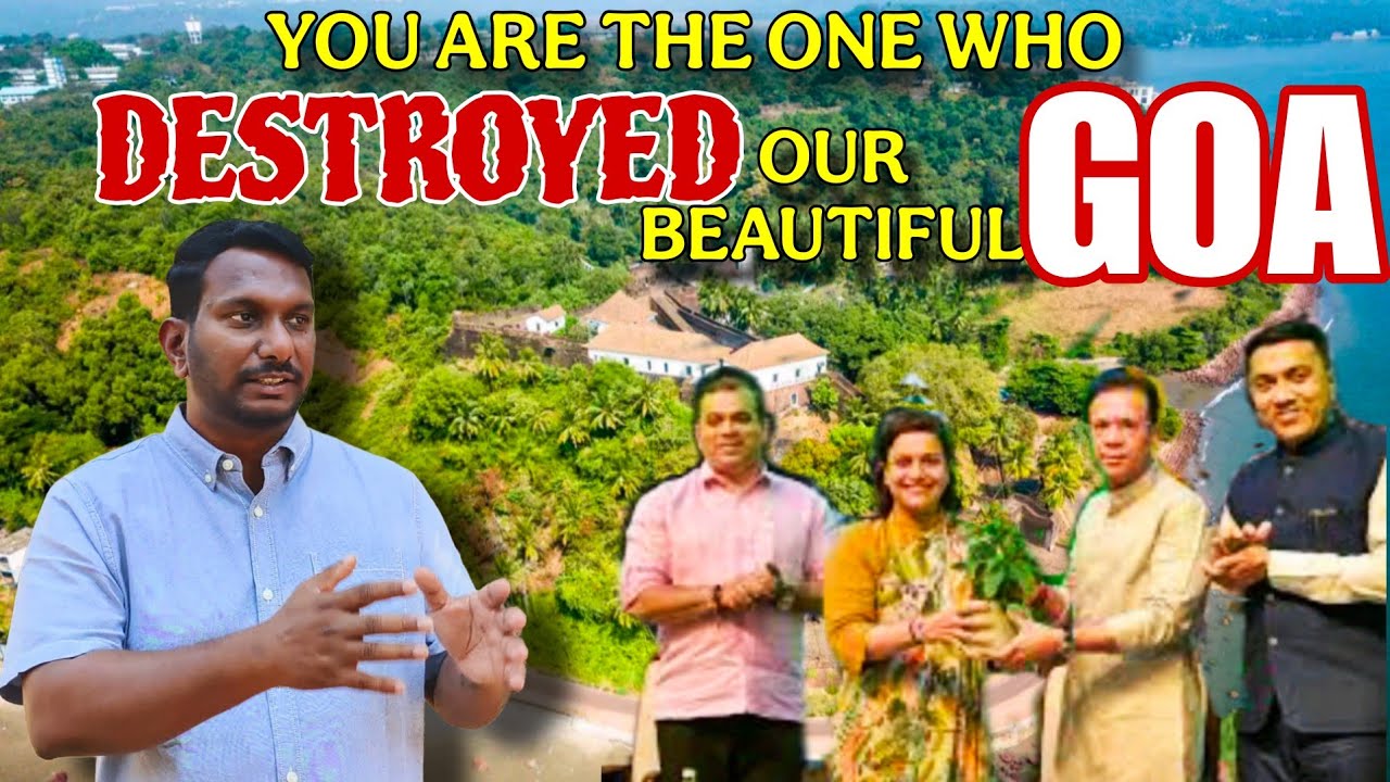 YOU ARE THE ONE WHO DESTROYED OUR BEAUTIFUL FOREST alleged Peter D'Souza 