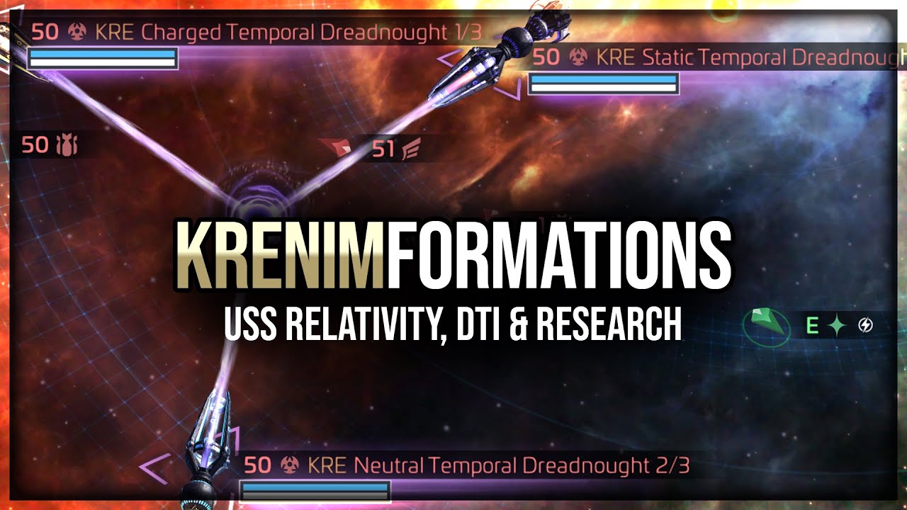 Star Trek Fleet Command // USS Relativity & Krenim Formation Armadas