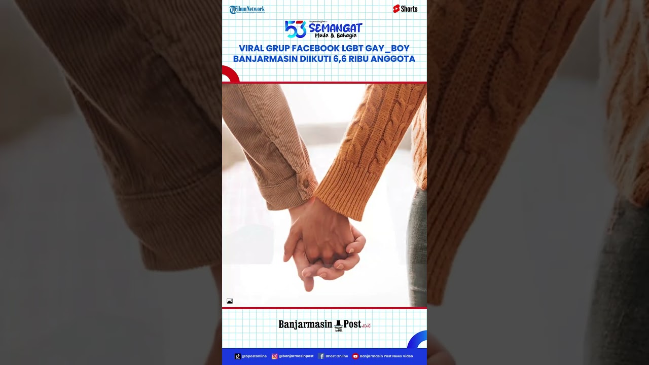 Viral Grup Facebook LGBT Gay_Boy Banjarmasin Diikuti 6,6 Ribu Anggota, Isi Postingan Tersebar