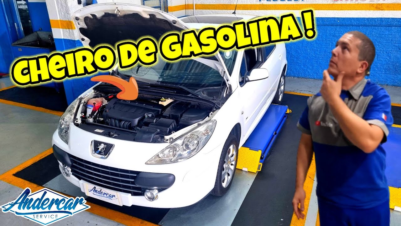 Muito cuidado, cheiro de gasolina é um sinal! Fiquem atentos, carro pode pegar fogo! #peugeot