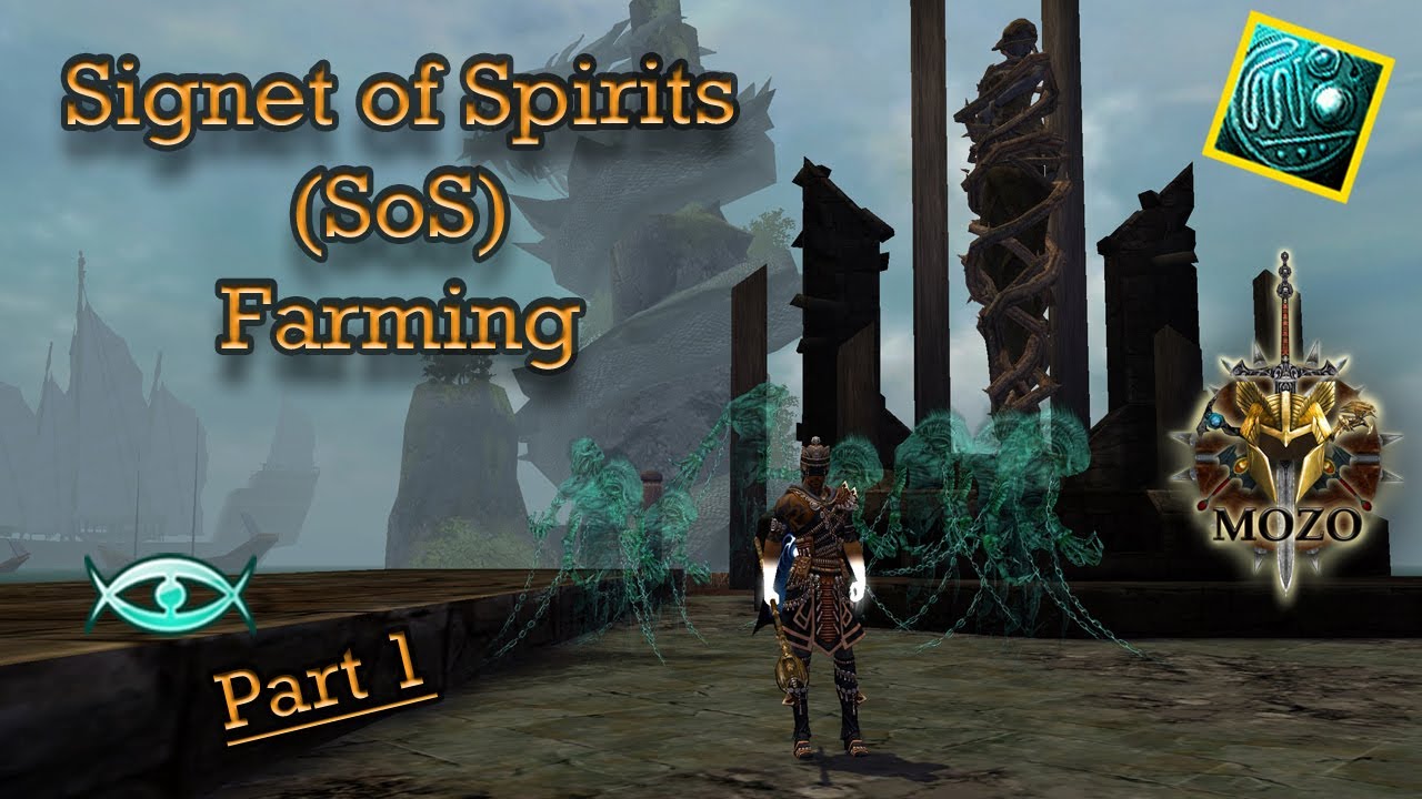 Ritualist Signet of Spirits (SoS) Solo Farming Compilation - Guild Wars Ritualist Farming Rt/Any
