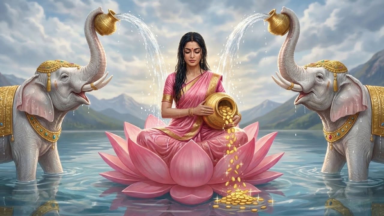 🌊 FLOODGATES OF FORTUNE! Let Abundance Rain Down on You | Om Shreem Mahalakshmyai Namah