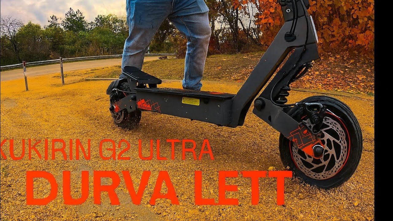 KUKIRIN G2 ULTRA Teszt 4K - Ez Ultra Durva lett! G2 Fanoknak kötelező! #kukirin #escooter