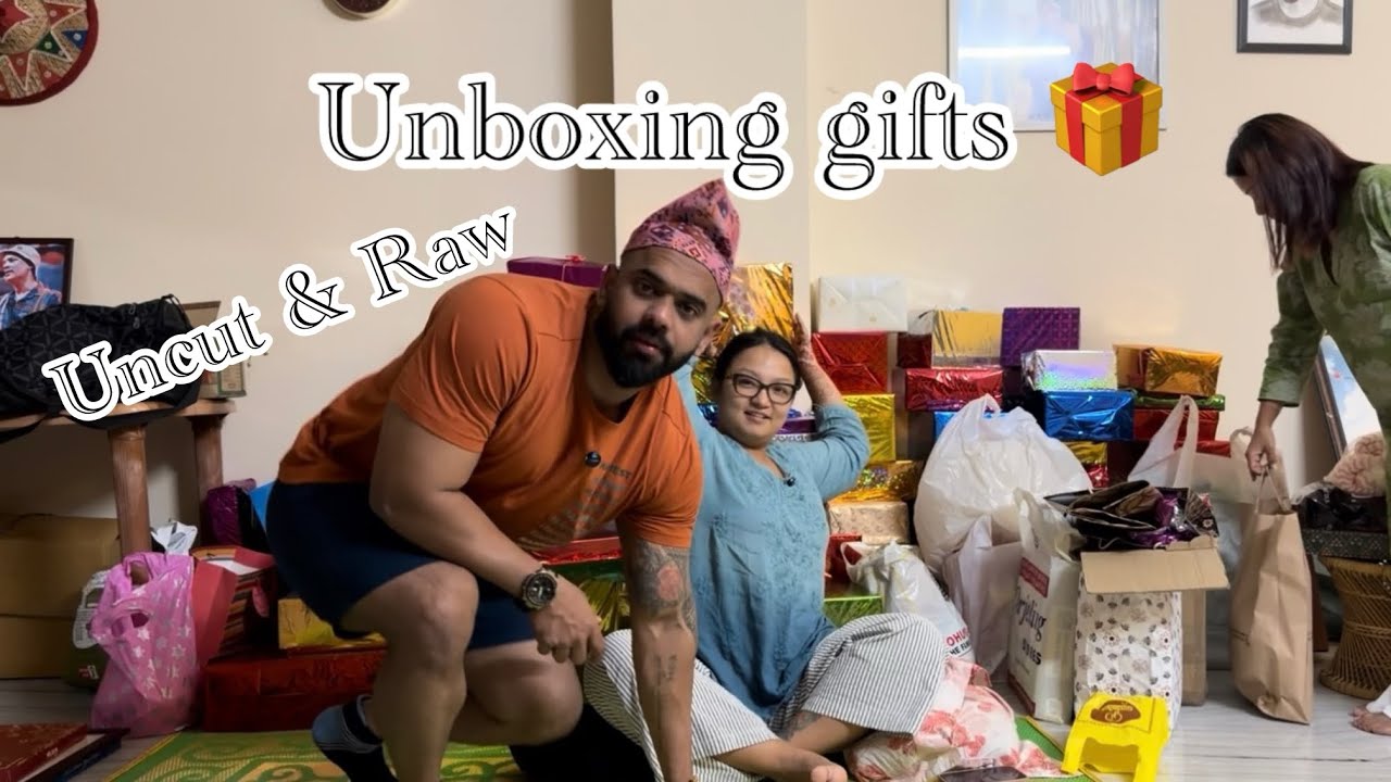 Gifts unboxing // Raw and Uncut video // Wedding gifts // Beautiful gifts // Thank you everyone 