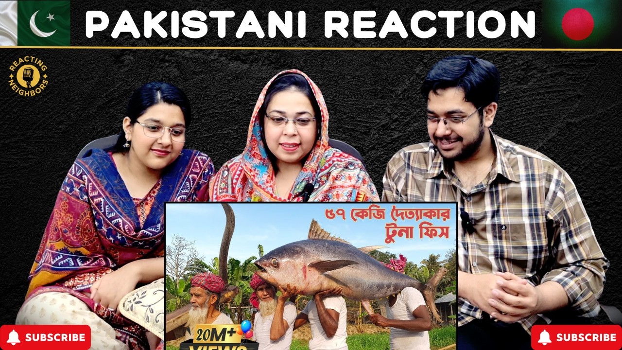 Grandpa’s Special 123-Pound Giant Tuna for a Traditional Sea Fish Curry | Reaction!