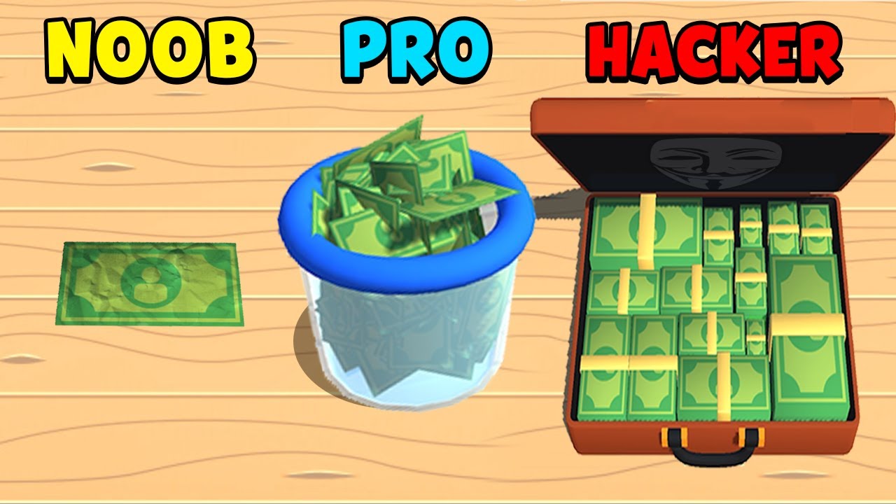 NOOB vs PRO vs HACKER - Money Buster