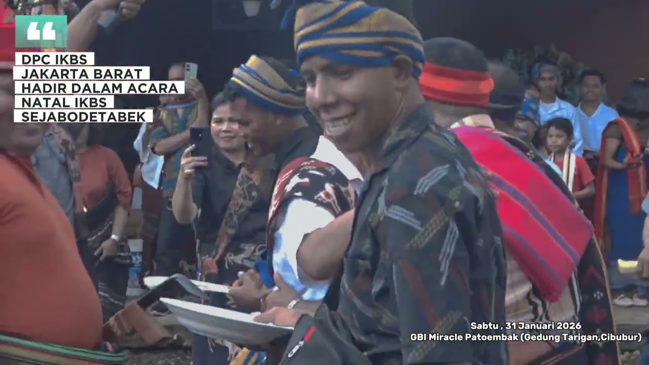 DPC ikbs jakarta barat menghadiri acara natal ikbs se-jabodetabek Sabtu 31 Januari 2026
