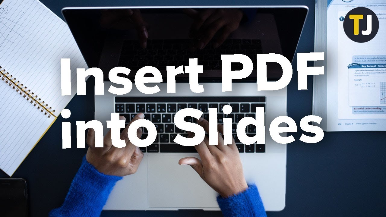 How to Insert a PDF into Google Slides