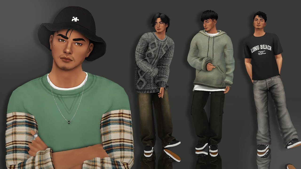 el mejor cc finds para hombres: haul de contenido personalizado para los sims 4 (2024)