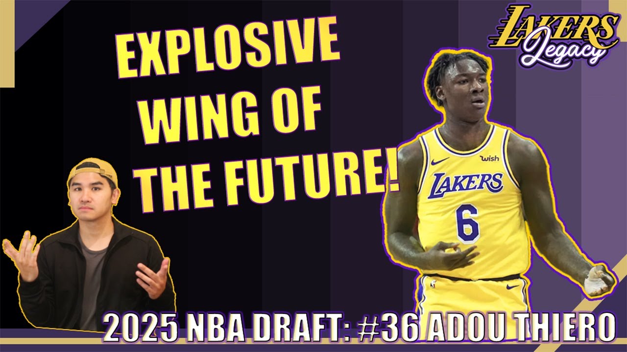 ADOU THIERO: Lakers Draft Day STEAL | The NEXT Elite Wing Defender (ARIZA + ARTEST?) | Film Analysis