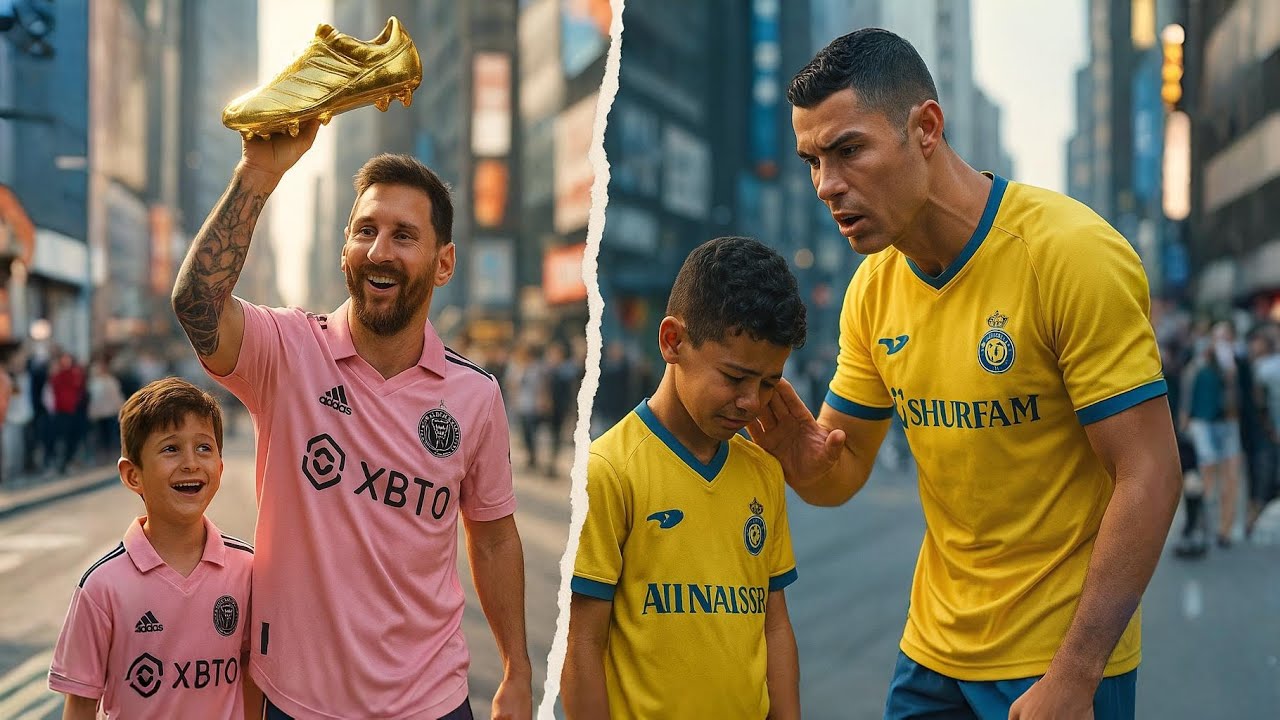 The Difference Between Messi and Ronaldo as Fathers - CR7 Entertainments