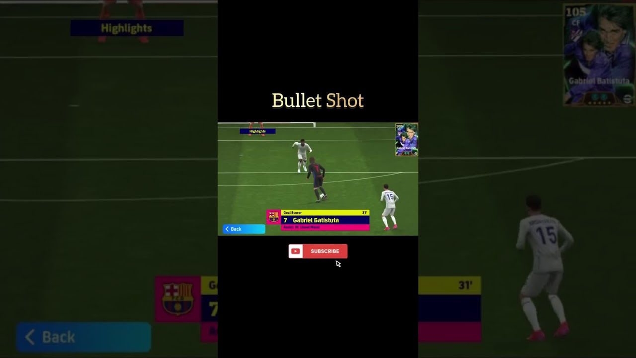 Batistuta bullet shot🔥