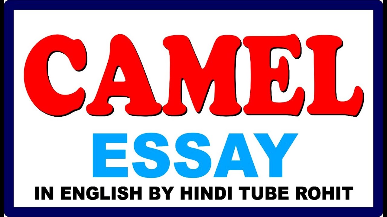 Camel Essay In English || Essay On Camel In English || Camel Essay By Hindi Tube Rohit