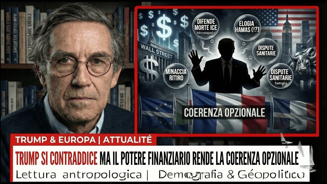 Trump si contraddice perché può: il potere finanziario che umilia l’Europa