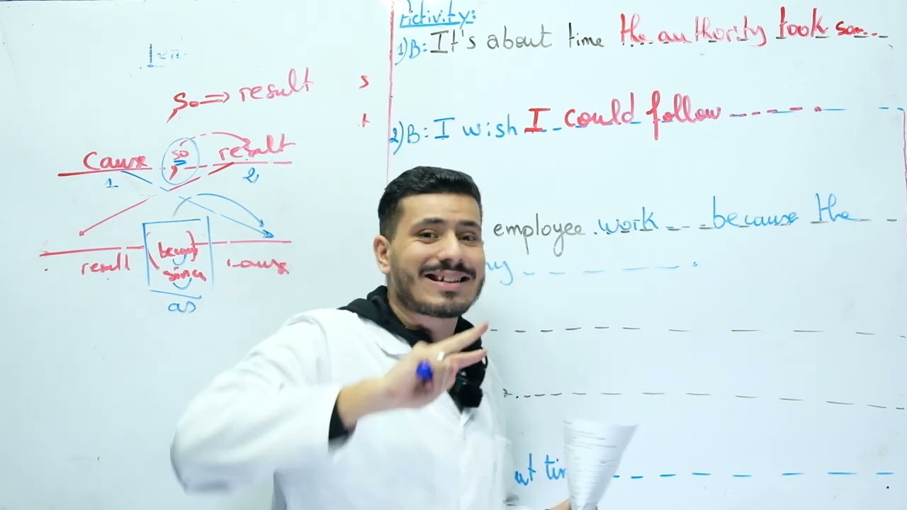 تمارين المتكررة في القواعدة الانجليزية مع الأستاذ جيار (بكالوريا)