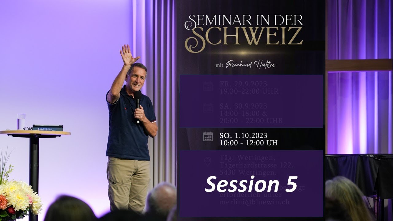Session 5 | Seminar | 01.10.2023 | 10:00 | Wettingen, Schweiz