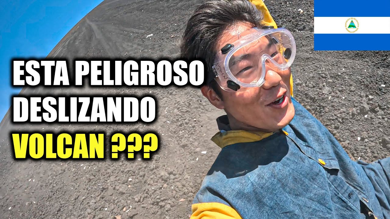 ASI PUEDEN SURFEAR EN UN VOLCAN ACTIVO |  NICARAGUA(2) 🇳🇮