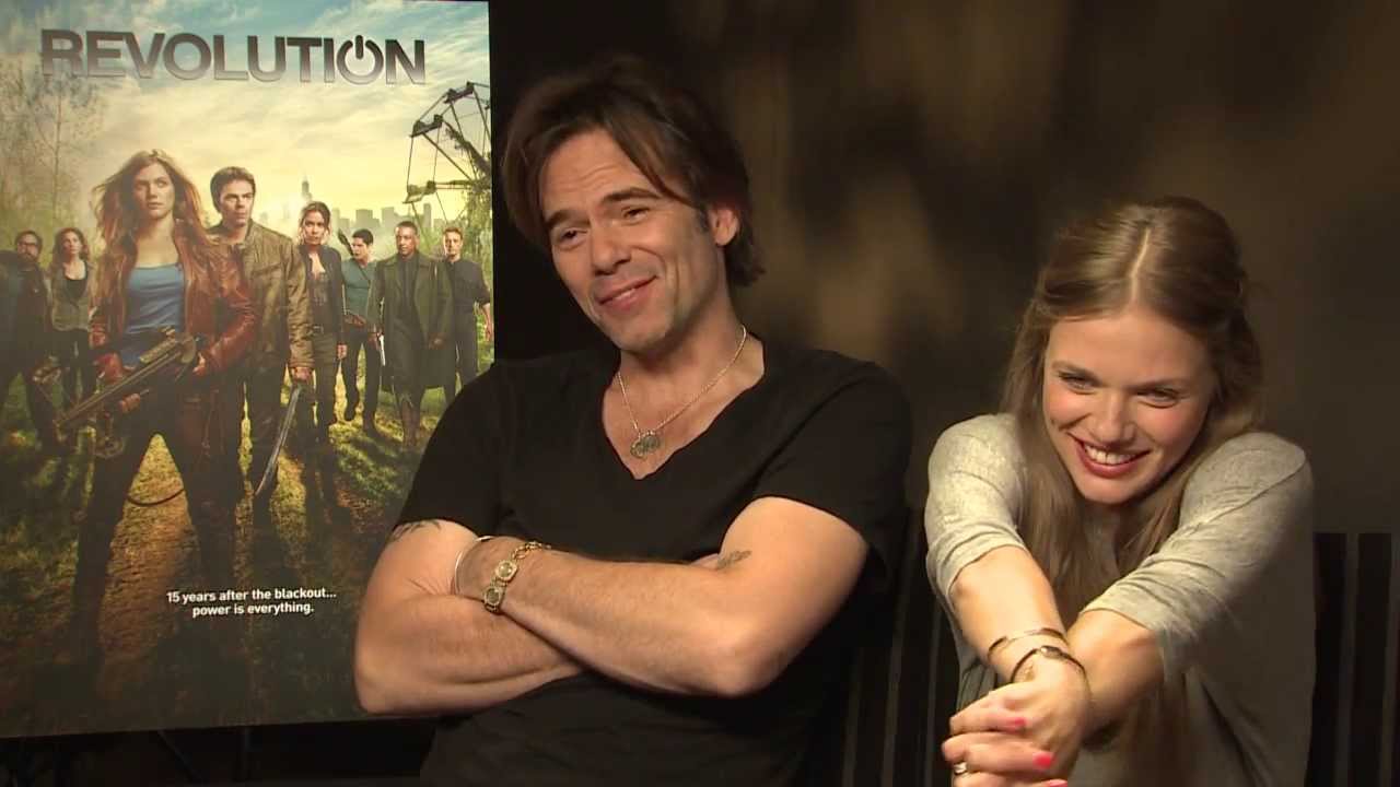 Billy Burke and Tracy Spiridakos Interview - Revolution