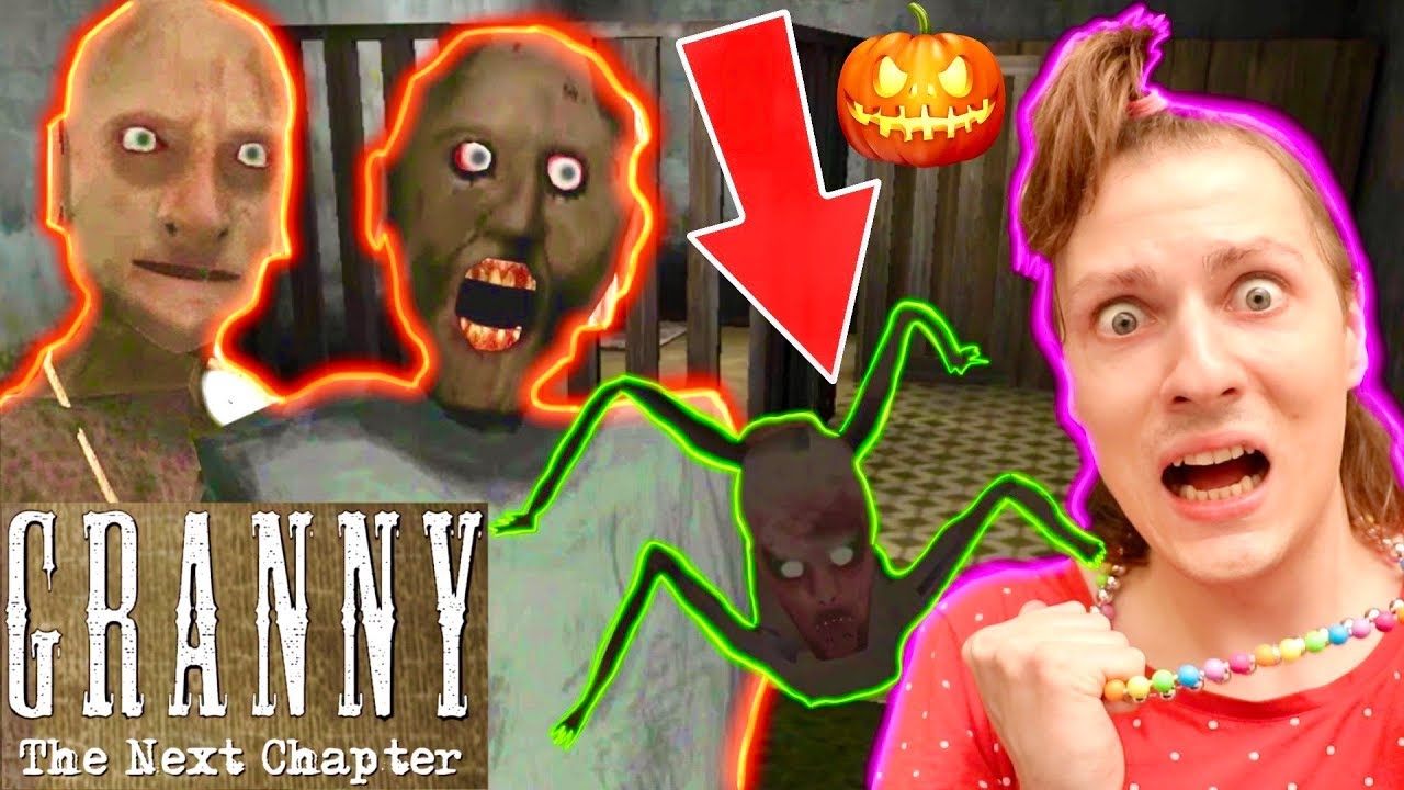 GRANNY CHAPTER 2 HALLOWEEN : MONSTRE HORRIBLE DES GRANDS-PARENTS PSYCHOPATHES ! Nadège Candle