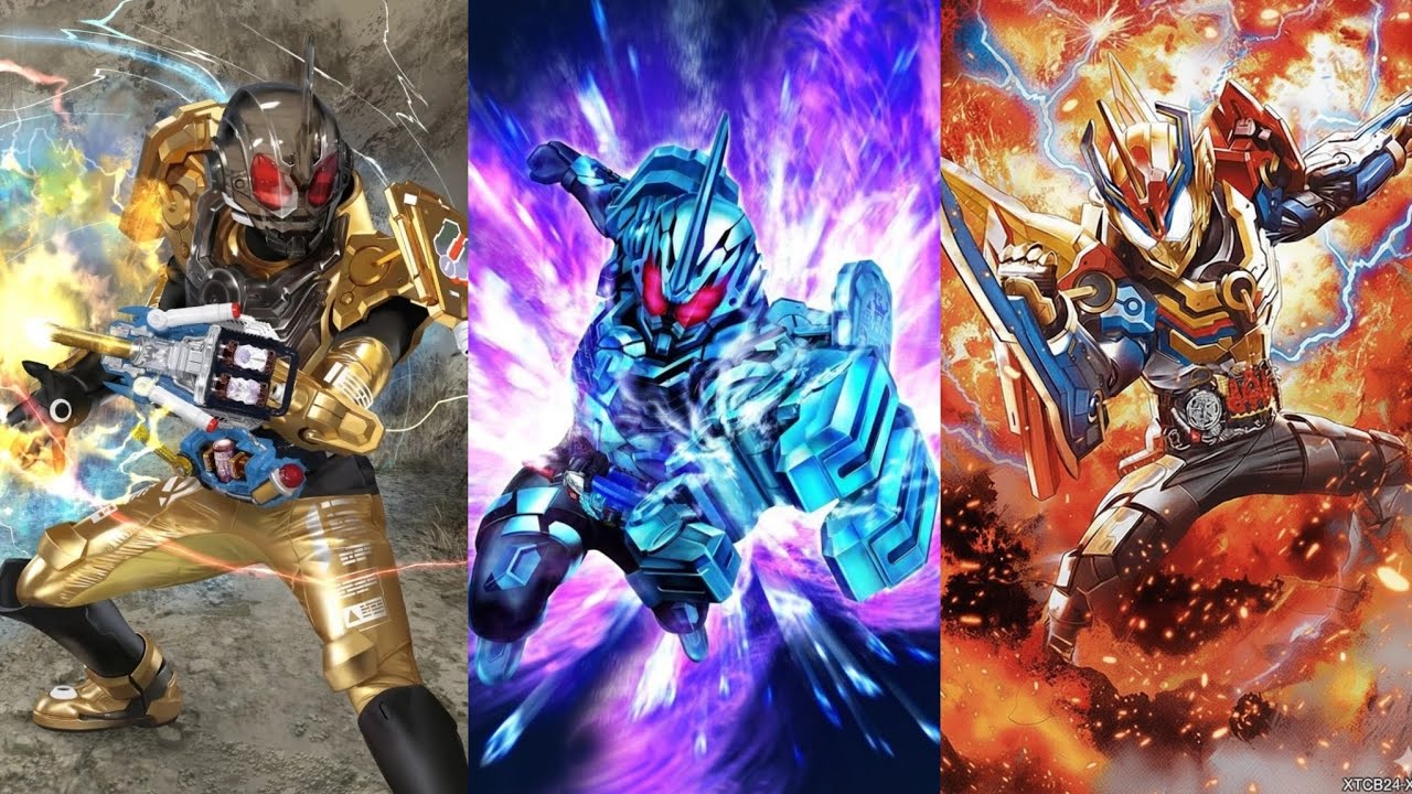 Kamen Rider Grease All Henshin, Forms & Finisher HD 60FPS