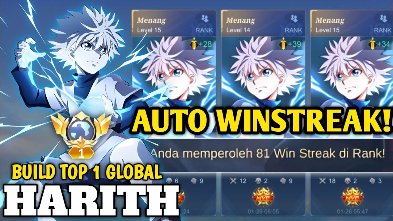 AKU MENCOBA PAKE HARITH DI EXP LANE DAN LANGSUNG DI COUNTER PAKE MINSHITAR! MLBB