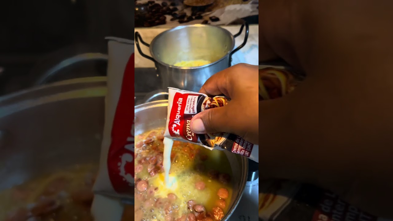 Recetas de espaguetis blancos con ranchera 😋#paratiii #fbifestyle #blogger #comidaviral #videoviral