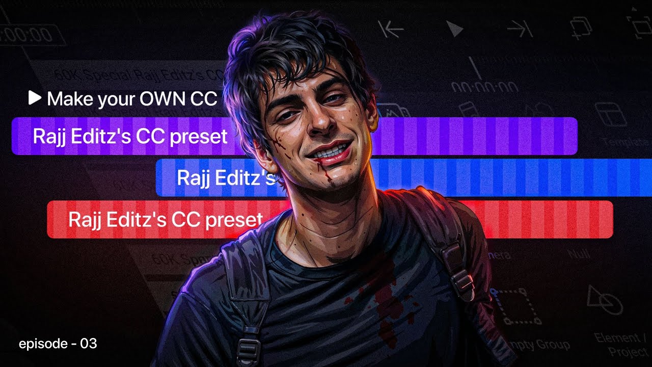 HOW To Make Your OWN CC !? 😳🔥 | Episode - 03 | Alight Motion | Rajj Editz |