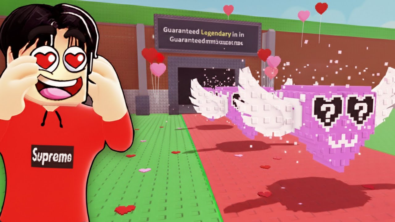 ICH ÖFFNE GANZE BASE VOLLER HEART LUCKY BLOCKS in Steal a Brainrot! 😍
