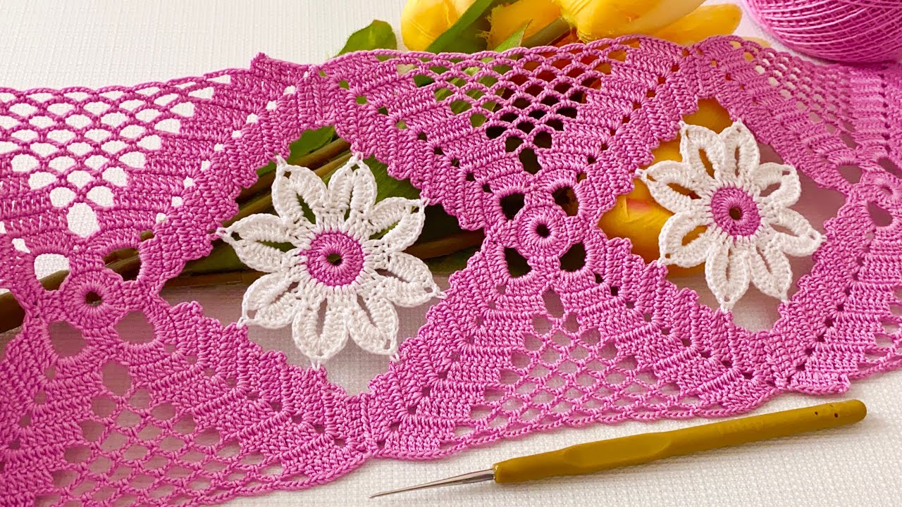 🌸Incredibly Beautiful Crochet Pattern🌸How to Make a Unique Pattern for All Projects