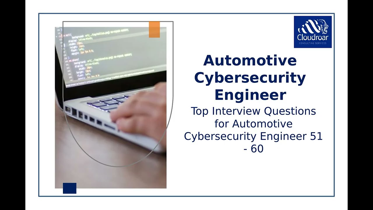 Top Automotive Cybersecurity Engineer Q and A for Vehicle Security, CAN & Embedded Systems | Part 6