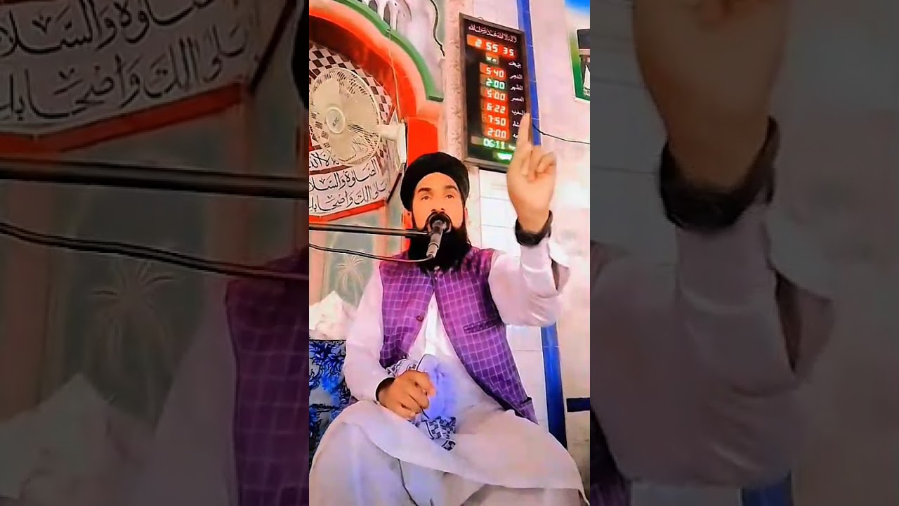 محفل ایصال ثواب 32 چک بھاگٹانوالا روڈ پر علامہ قمرظہور ترابی کے شاگرد علامہ پیرمحمدآصف ترابی خطاب کر