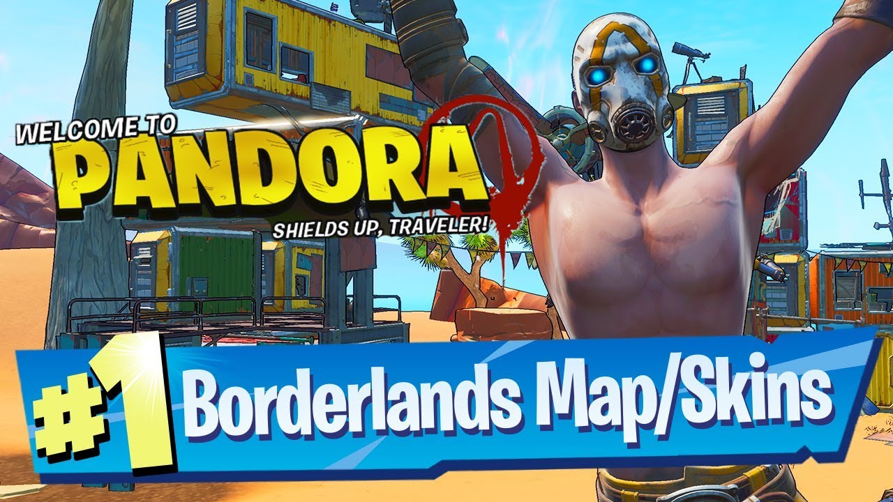 Fortnite added a Borderlands Pandora Area + Claptrap?! (Rift Zone Gameplay)