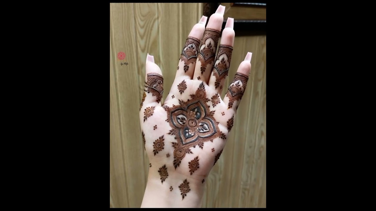 #classic mahndi design's subscribe kar do 🌺♥️👀