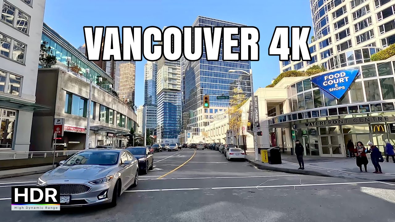 Vancouver B.C. 4K Drive Canada