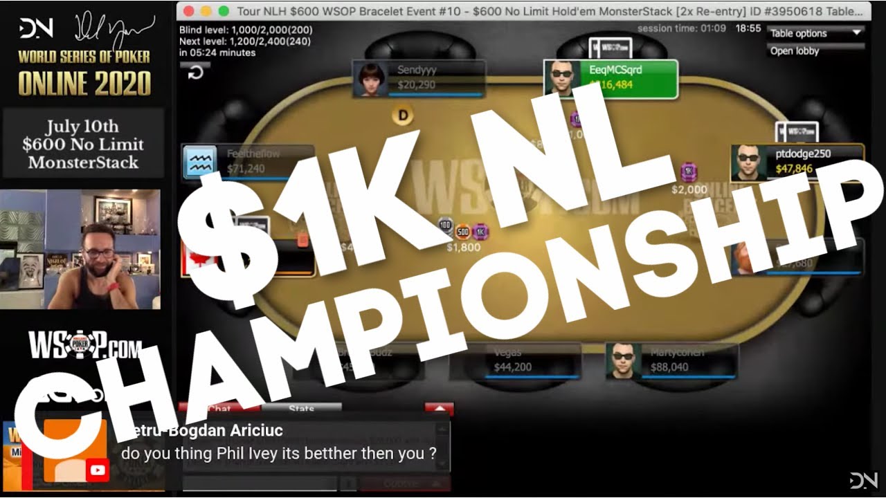 WSOP 2020 Event #31 $1k NLH Championship