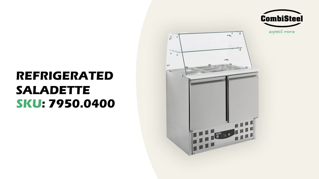 Combisteel refrigerated saladette 7950.0400