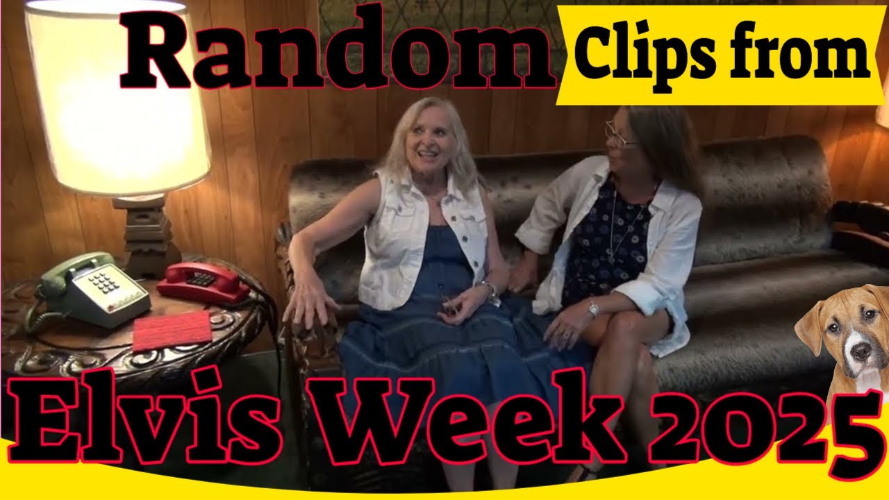 Случайные клипы от Elvis Week 2025 | Спа-парень в Tigerman & Graceland...